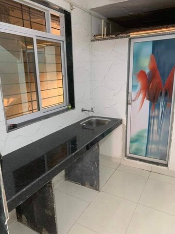 Kitchen in 2 BHK Apartment at JP Elite Tower, Vasai East – for Sale