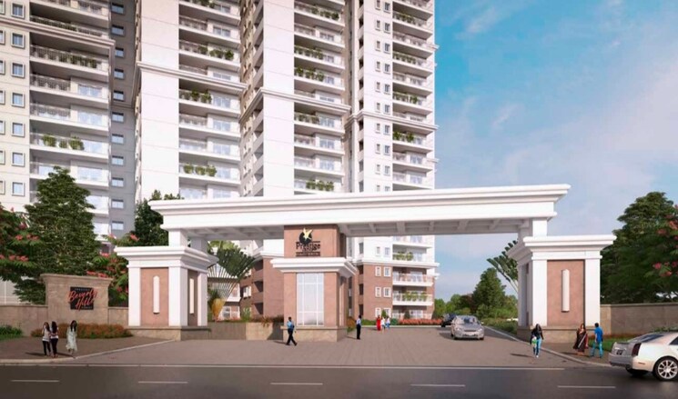 Exterior View, prestige-tranquil 3 Bedroom 1390 Sq.Ft. Apartment In Kokapet Hyderabad 8038783