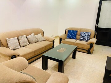 Living Room in 3 BHK Apartment at Greater Kailash Part 3 – for Rent