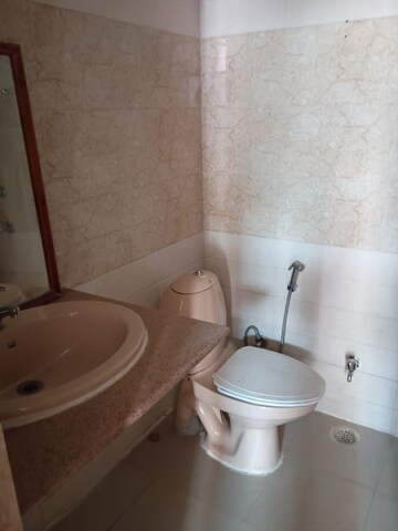 Bathroom in 3 BHK Builder Floor at Ansal Sushant Lok I, Sector 43 – for Rent