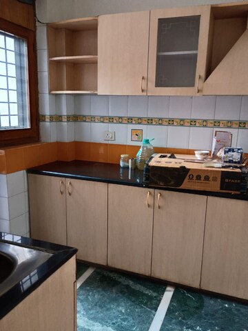 Kitchen in 3 BHK Builder Floor at Ansal Sushant Lok I, Sector 43 – for Rent