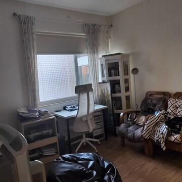Living Room in 4 BHK Apartment at Hebbal – for Sale