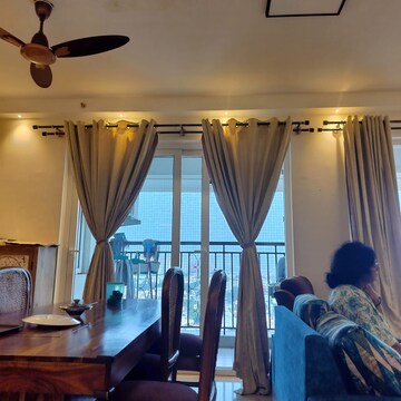 Living Room in 4 BHK Apartment at Hebbal – for Sale