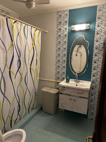 Bathroom in 3 BHK Apartment at Conscient Heritage One, Sector 62 – for Rent