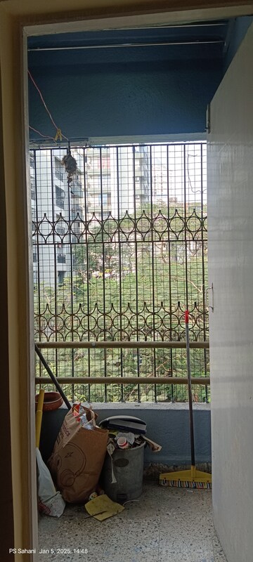 Balcony in 1 BHK Apartment at Tulsidham Complex, Kapur Bawdi – for Rent