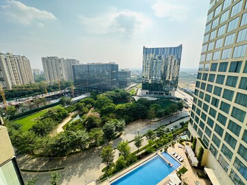 Balcony in 1 BHK Apartment at Bhartiya Leela Residences, Thanisandra Main Road – for Rent