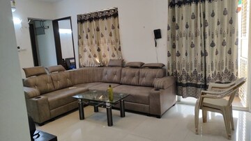 Living Room in 2 BHK Apartment at Raviraj Fortaleza, Kalyani Nagar – for Rent