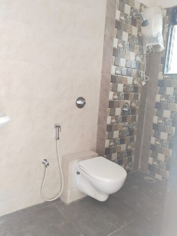 Bathroom in 3 BHK Apartment at Galaxy Green Woods, Kharghar – for Sale