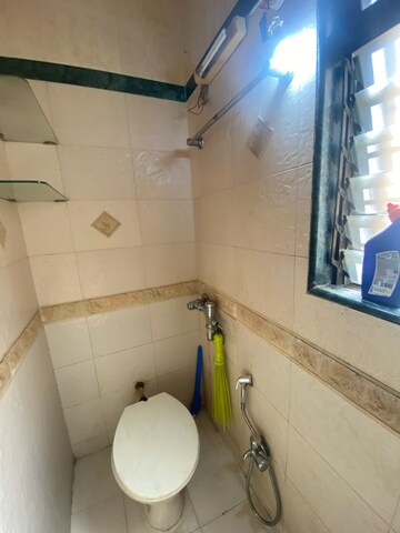 Bathroom in 2 BHK Apartment at Tulsidham Complex, Kapur Bawdi – for Rent