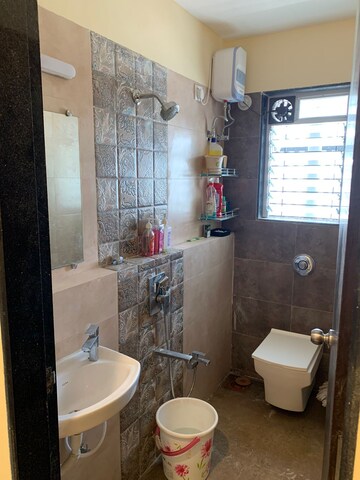 Bathroom in 2 BHK Apartment at Samrudhi CHS, Kurla East – for Rent