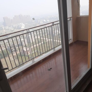 Balcony in 3 BHK Apartment at Rishita Manhattan, Gomti Nagar – for Rent