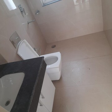 Bathroom in 3 BHK Apartment at Rishita Manhattan, Gomti Nagar – for Rent