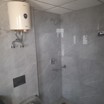 Bathroom in 3 BHK Apartment at Rishita Manhattan, Gomti Nagar – for Rent