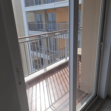 Balcony in 3 BHK Apartment at Rishita Manhattan, Gomti Nagar – for Rent