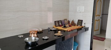 Kitchen in 3 BHK Apartment at Mahavir Heritage CHS, Kharghar Sector 35g – for Sale