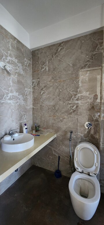 Bathroom in 3 BHK Apartment at Sabari Park, Chembur – for Rent