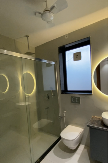 Bathroom in 4 BHK Builder Floor at Adani Samsara Vilasa, Sector 63 – for Sale