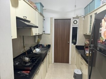 Kitchen in 2.5 BHK Apartment at LnT Realty Crescent Bay, Parel – for Sale