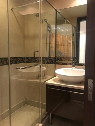 Bathroom in 2 BHK Builder Floor at Hauz Khas Enclave – for Rent