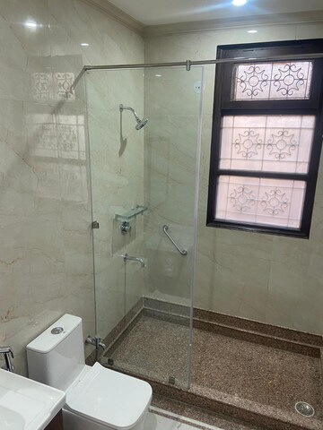 Bathroom in 4 BHK Builder Floor at RWA Apartments, Sector 31 – for Rent