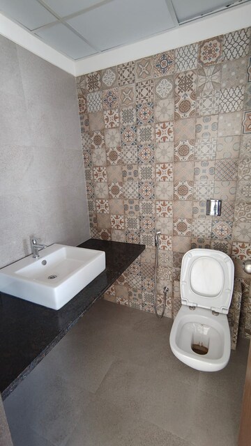 Bathroom in 2 BHK Apartment at Sukhwani Skylines, Wakad – for Rent