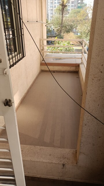 Balcony in 1 BHK Apartment at AJ Serene, Baner – for Rent