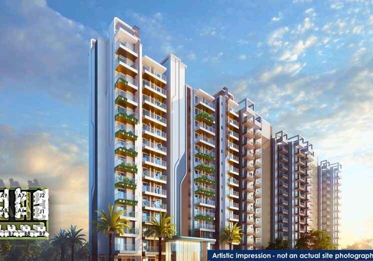 Exterior View, sector 77 3.5 Bedroom 1720 Sq.Ft. Apartment In Sector 77 Faridabad 8039203