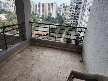 Balcony in 3 BHK Apartment at Manav Silver Skyscapes, Wakad – for Rent