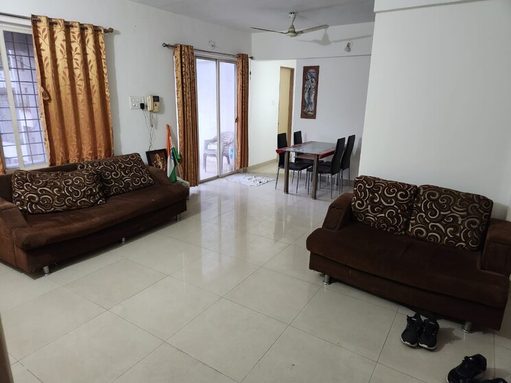 Living Room, manav-silver-skyscapes 3 Bedroom 1471 Sq.Ft. Apartment In Wakad Pune 8039209