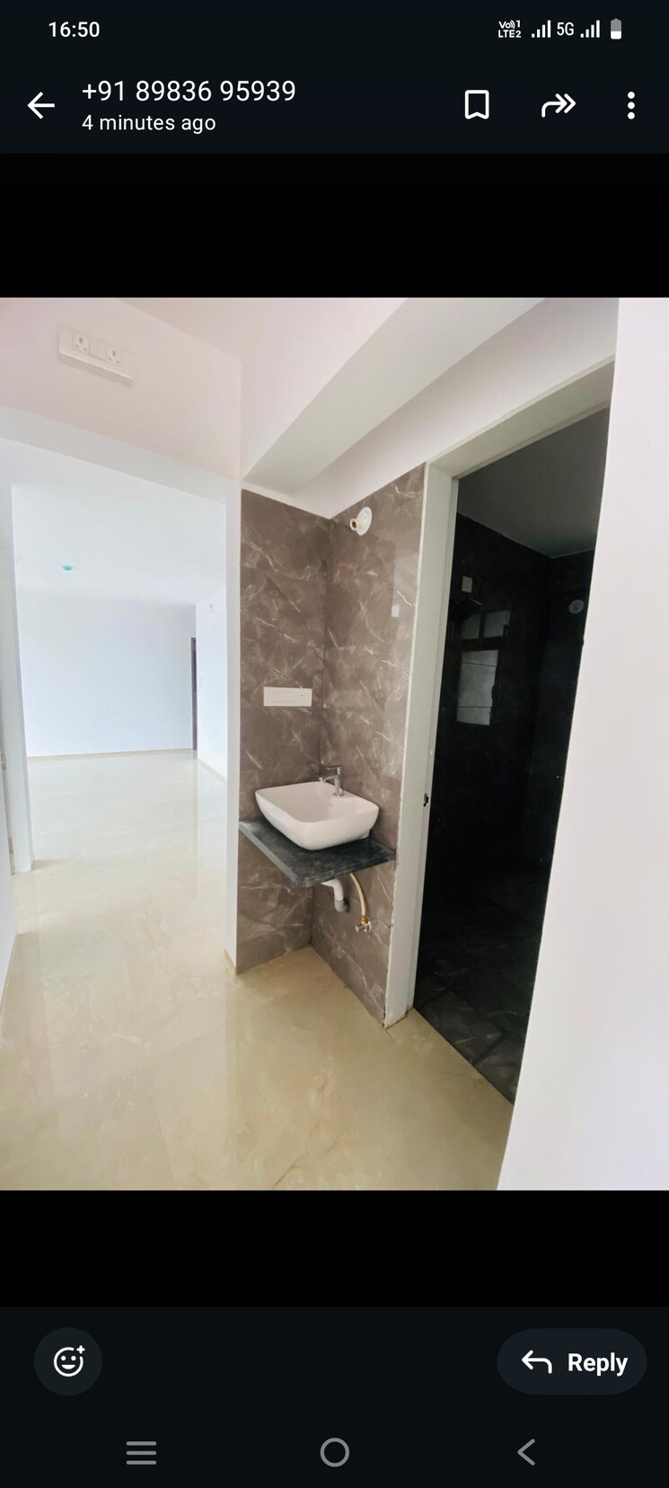 Bathroom, tulip-infinity-world 3 Bedroom 1570 Sq.Ft. Apartment In Punawale Pune 8039275