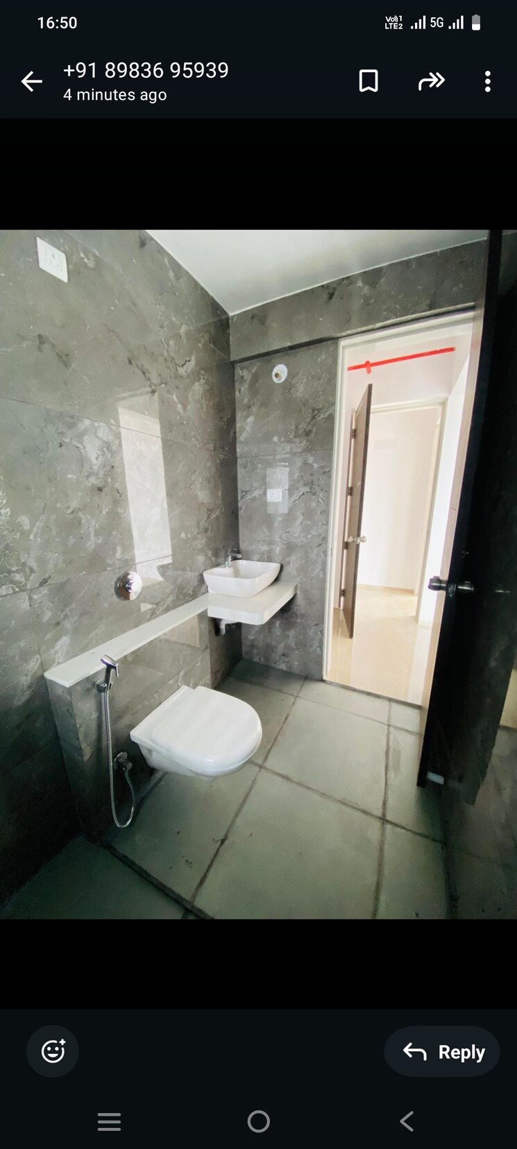 Bathroom, tulip-infinity-world 3 Bedroom 1570 Sq.Ft. Apartment In Punawale Pune 8039275
