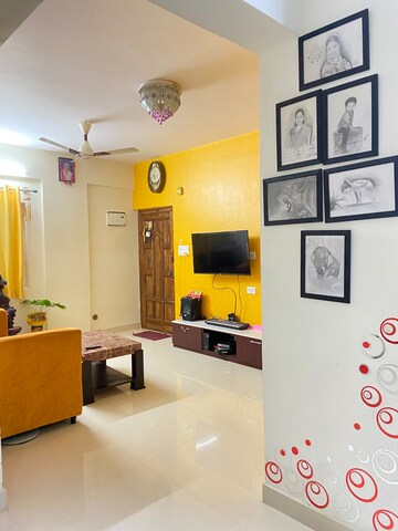 Living Room in 2 BHK Apartment at Sri Balaji Emerald, Hennur – for Sale