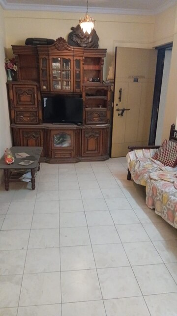 Living Room in 1 BHK Apartment at Raheja Complex Majiwada, Majiwada – for Sale