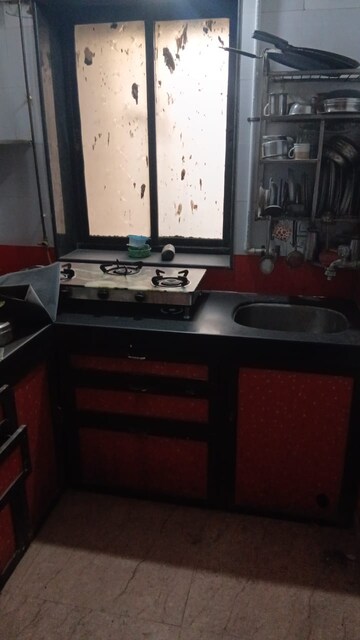 Kitchen in 1 BHK Apartment at Raheja Complex Majiwada, Majiwada – for Sale