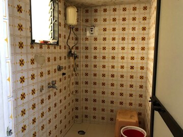 Bathroom in 1 BHK Apartment at Nestle Apartment, Andheri West – for Rent