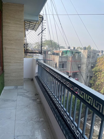 Balcony in 3 BHK Builder Floor at Panchsheel Vihar – for Sale