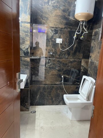 Bathroom in 3 BHK Builder Floor at Panchsheel Vihar – for Sale