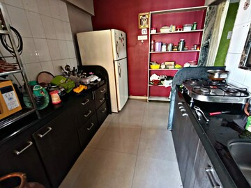 Kitchen in 3.5 BHK Apartment at Om Srishti, Kharghar – for Rent
