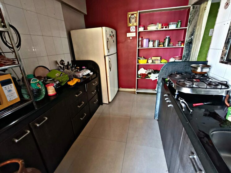 Kitchen, om-srishti 3.5 Bedroom 2250 Sq.Ft. Apartment In Kharghar Navi Mumbai 8039393