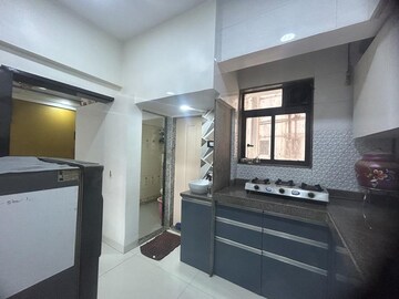 Kitchen in 1 BHK Apartment at Twins Hallmark, Kopar Khairane – for Rent