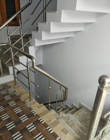Staircase in 2 BHK Independent House at Adil Nagar – for Rent