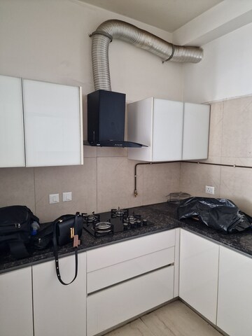 Kitchen in 3 BHK Apartment at Microtek Greenburg, Sector 86 – for Rent