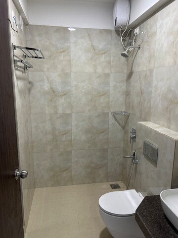 Bathroom in 2 BHK Apartment at Raymond Ten X Era, Pokhran Road No 1 – for Rent