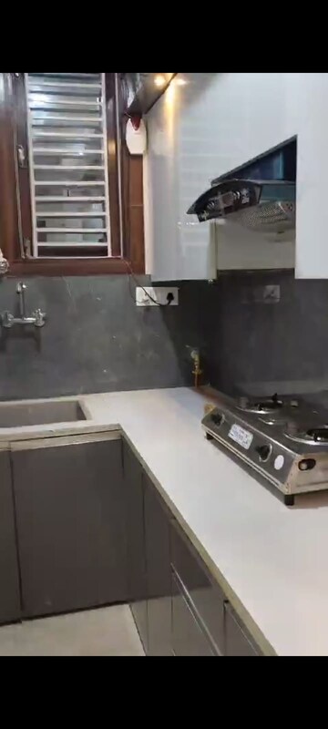 Kitchen in 1 BHK Builder Floor at Dwarka Mor – for Rent