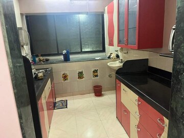 Kitchen in 1 BHK Apartment at Kshitija Shree Laxmi Residency, Byculla West – for Rent