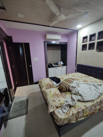 Master Bedroom in 2 BHK Apartment at Cosmos Jewels, Ghodbunder Road – for Rent