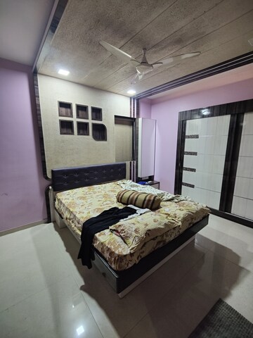 Master Bedroom in 2 BHK Apartment at Cosmos Jewels, Ghodbunder Road – for Rent