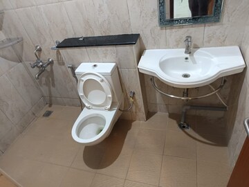 Bathroom in 3 BHK Apartment at Gopalan Lake Front, Electronic City Phase I – for Rent