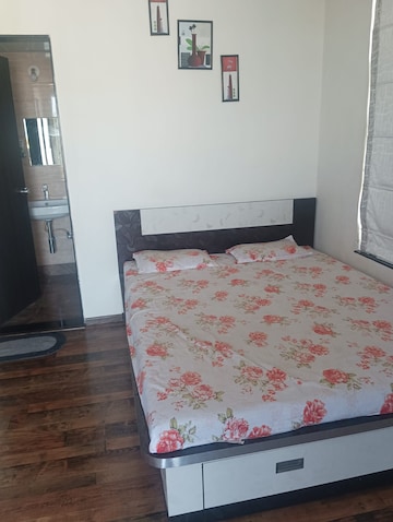 Bedroom in 1 BHK Apartment at Majestique Towers East Wing B, Kharadi – for Rent