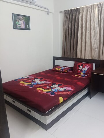 Bedroom in 1 BHK Apartment at Majestique Towers East Wing B, Kharadi – for Rent